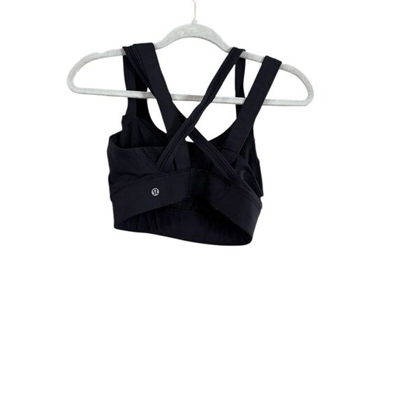 Lululemon Enlighten Bra Black Athletic Razor Back Size 8 - Picture 6 of 11